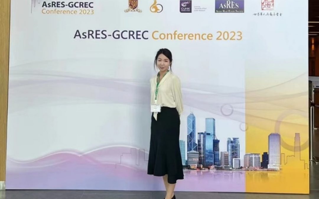 Ms. Lu Yang served as the discussant in 14AM1-2: AsRES – ESG & Sustainability in Real Estate 1 to discuss a working paper “Unused housing in urban China and its carbon emission impact” on July 14