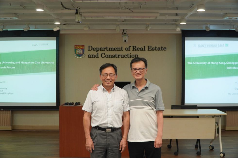 Prof. Wilson Lu and iLab received the visit by delegates from Zhejiang City University and Chongqing University on 11 July 2023